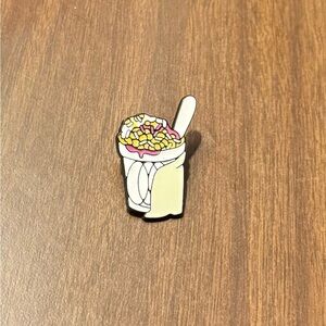 Women’s Accessories Cute Fun Yummy Corn with Toppings Enamel Pin Brooch